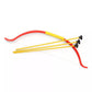 Kids Archery Set with bow, three suction cup arrows, and quiver for practice.
