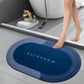  non-slip bath mat placed securely on modern bathroom floor