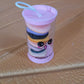 Mini Finger Makeup Powder Puff demonstrating application on face