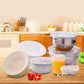 Eco-friendly reusable silicone food covers reducing plastic waste in kitchen.