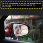 Waterproof mirror film enhancing safe driving by preventing fog on mirrors