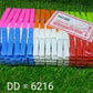 Large pack of multi-purpose plastic clothes clips.