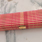 Lightweight bamboo pen and pencil box ideal for travel and gifting