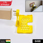 Front view of the PHOBIA yellow mobile charging wall holder.