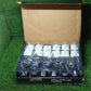 Pack of 24 classic style lanterns with artificial flameless candles.