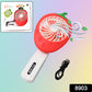 Vibrant coloured portable handheld mini fan ideal for personal use