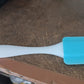 Silicone spatula designed for baking and cooking tasks with non-stick surface