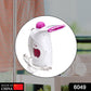 Compact and ergonomic handheld steamer, ideal for both garments and facial spa.