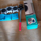 Diagram illustrating how to use the furniture lifter tool and dollies.