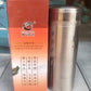 Front-angled view of the versatile stainless steel insulated water bottle.