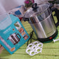 FirePot Electric Multi Cooker on a kitchen counter, ready for daily use.