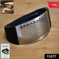Stainless steel garlic crusher tool ideal for kitchen cooking