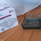 Packaging of the Styleva glass ashtray, ensuring safe delivery.
