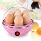 Measuring cup with a piercing pin for the electric egg boiler, ensuring ideal egg preparation.