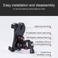 Durable bike phone mount designed for stable and secure mobile holding.