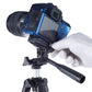 Gambit 41-inch camera tripod folded compactly, ideal for travel and easy portability.