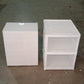 Detailed view of the durable plastic material and easy-to-clean surface of the storage rack.