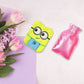 Lifestyle shot of the Minions hot water bag providing warmth and comfort.