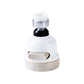 Kitchen tap fitted with a rotatable sink aerator, demonstrating its full range of motion.
