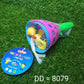 Image of a mini ball and two rackets, possibly unrelated, neutral alt.