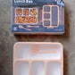 Multi-compartment leak-proof lunch box ideal for school and office