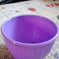Round plastic bowl, easy to clean and maintain for busy lifestyles.