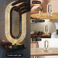 Stylish crystal table lamp, USB rechargeable for cordless use anywhere.