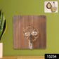 Dura hook heavy-duty adhesive wall hook with clear design
