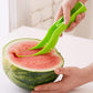 Easy-to-use plastic watermelon cutter slicer for perfect fruit slices.