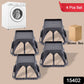 Close-up of durable plastic washing machine stand showcasing stability and waterproof design