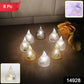 Battery operated LED diyas for safe and smoke-free festive lighting