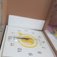 Artistic square wall clock ideal for children’s room or study corner