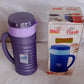 Durable stainless steel thermos flask by Nekza.