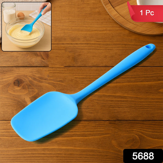 Non-stick safe silicone spatula for mixing and scraping
