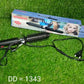 Black Hair Curling Iron featuring a cool-touch tip for safe use.