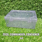 Versatile food storage container perfect for kitchen and pantry use.