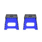 12-inch foldable step stool in use, perfect for home tasks.