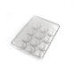Hand placing an egg into the 12-cavity egg organiser for neat storage.