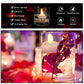 Battery-operated floating LED candles for water surfaces