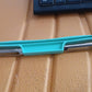 Kitchen countertop with stainless steel potato peeler resting