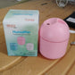 Close-up of USB Mini Air Humidifier with glowing LED night light