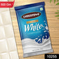 Close-up of the Chocotown White Compound Chocolate slab in its branded packaging.