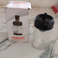 Clear glass oil dispenser with integrated brush perfect for cooking and grilling