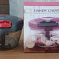 Alternative view of the Bathora Mini Vegetable Chopper's product packaging.
