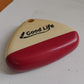 Compact reusable lint roller in portable carrying case