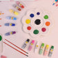 15-in-1 water colour kit for kids with vibrant paint tubes and accessories