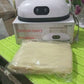 Compact foldable portable clothes dryer, perfect for travel convenience.