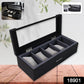 Jewellery storage box with earring plate and dedicated ring holder compartments