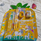 Compact stationery set with pencils, sharpener, and ruler, perfect for daily use.