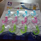 Versatile suction hooks providing clutter-free storage in various rooms.